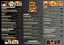 design a professional restaurant food menu